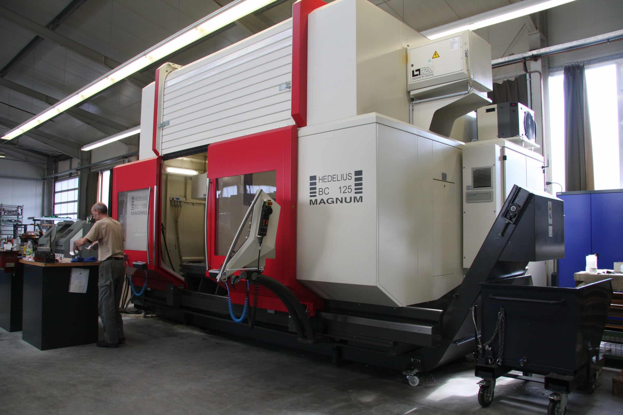 CNC-Bearbeitungszentrum in der Fertigung der Westrich GmbH in Delmenhorst