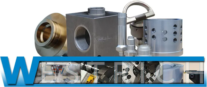 Präzisionsbauteile aus der CNC-Zerspanung der Westrich GmbH